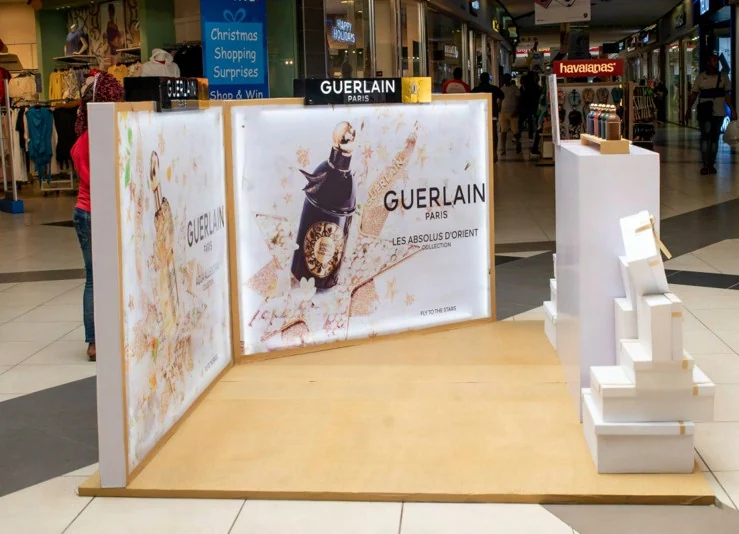 Guerlain retail display