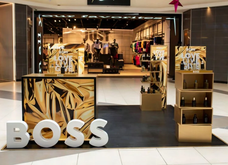 Hugo Boss retail activation